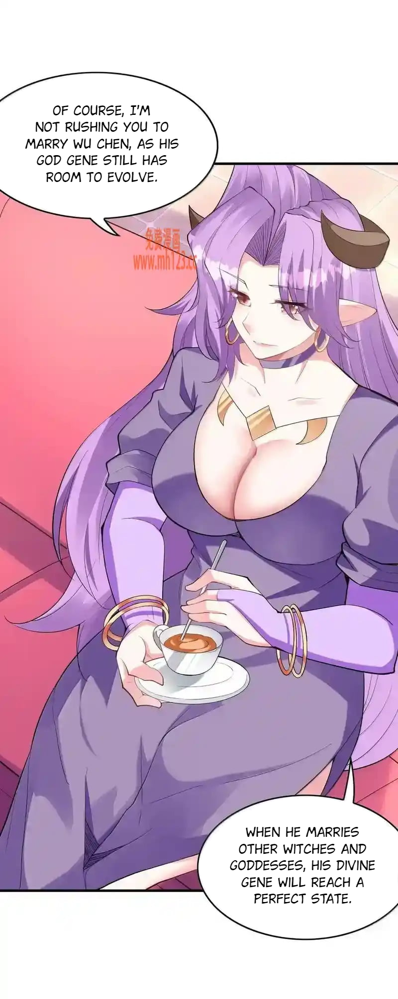 My Harem Is Entirely Female Demon Villains Chapter 157 - page 6