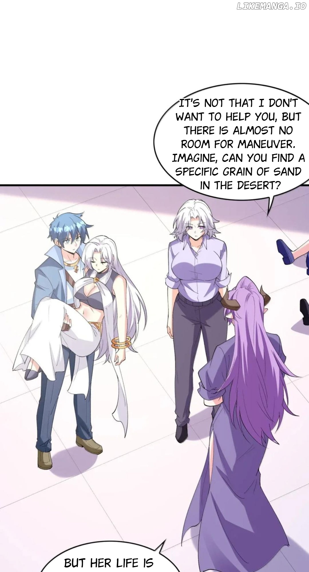 My Harem Is Entirely Female Demon Villains Chapter 207 - page 2