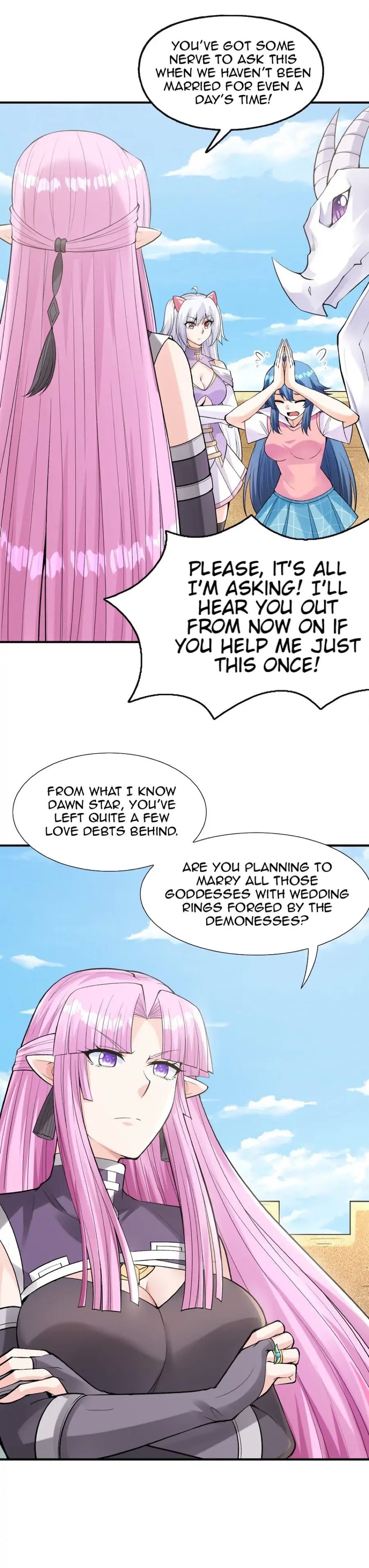 My Harem Is Entirely Female Demon Villains Chapter 61 - page 7