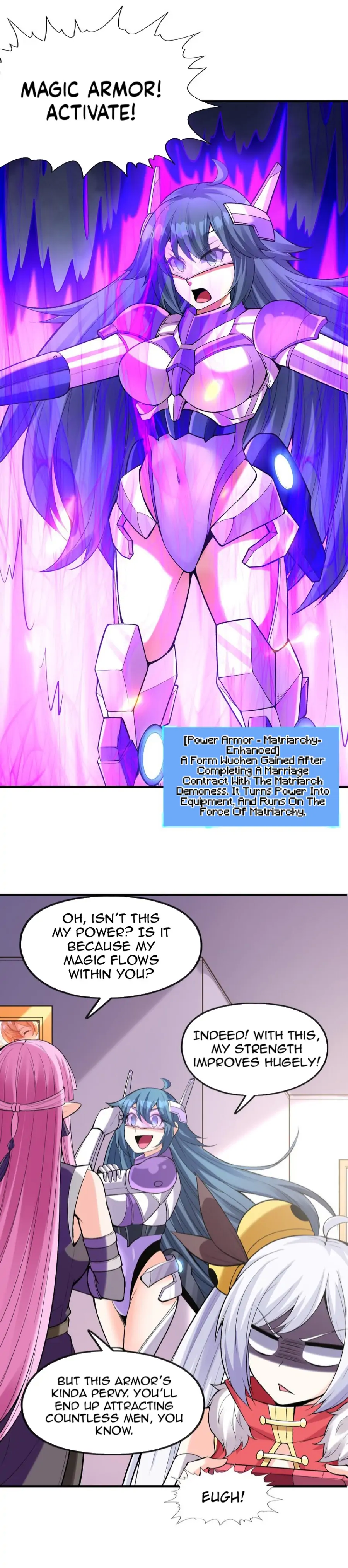 My Harem Is Entirely Female Demon Villains Chapter 60 - page 12
