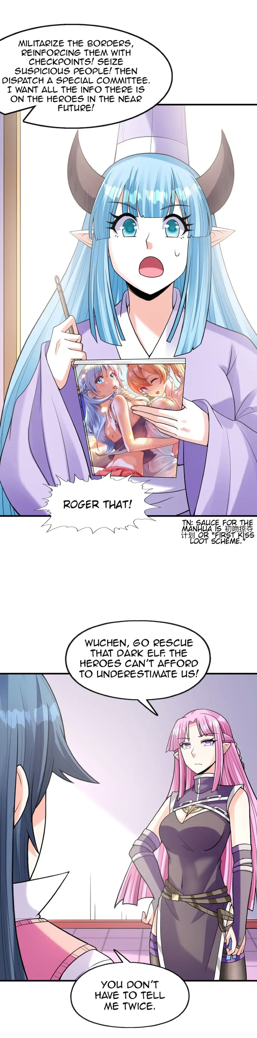 My Harem Is Entirely Female Demon Villains Chapter 60 - page 24