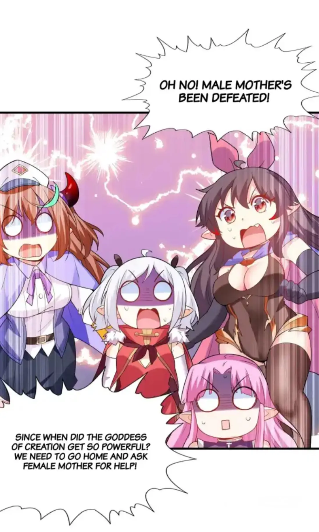 My Harem Is Entirely Female Demon Villains Chapter 125 - page 34