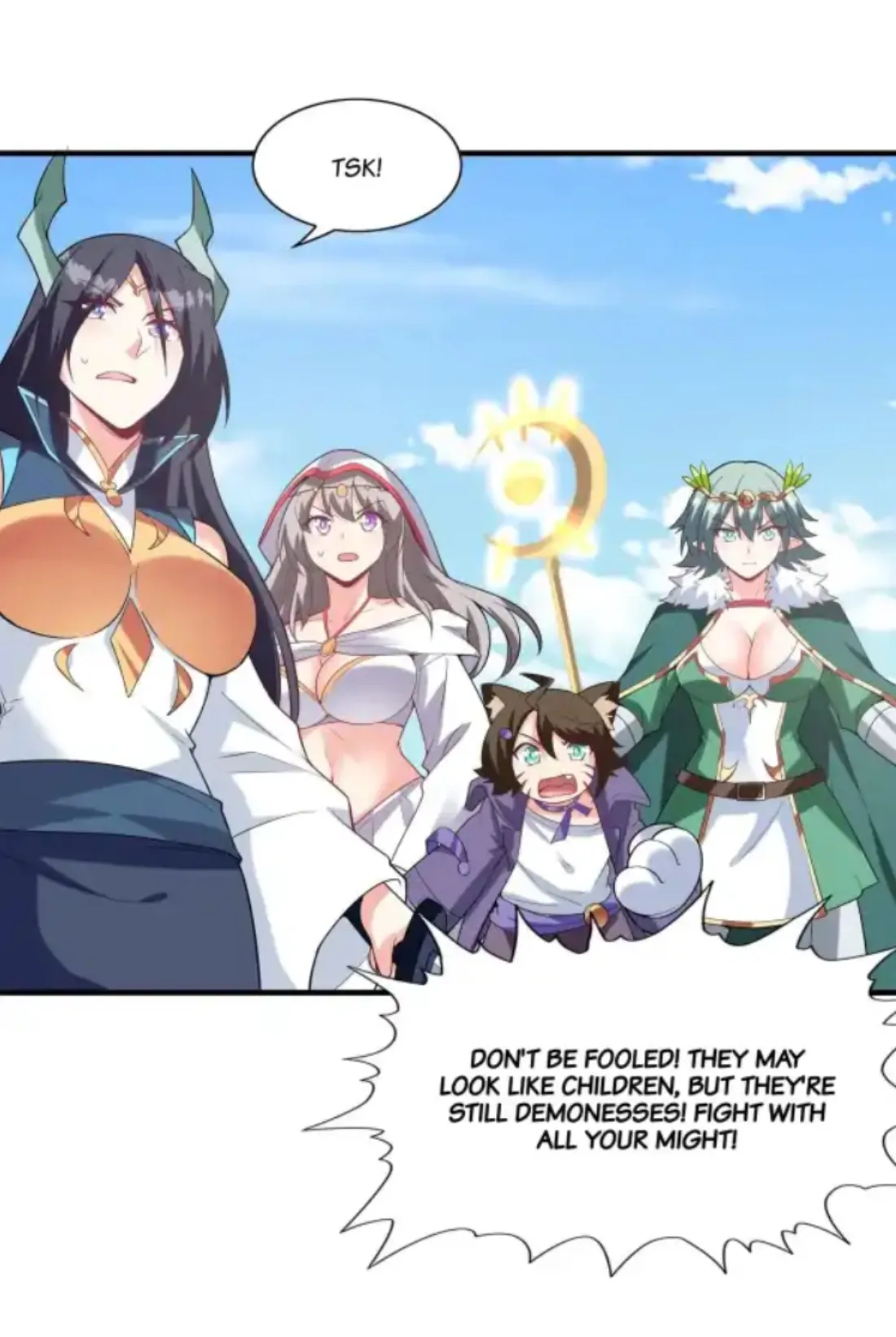 My Harem Is Entirely Female Demon Villains Chapter 125 - page 8