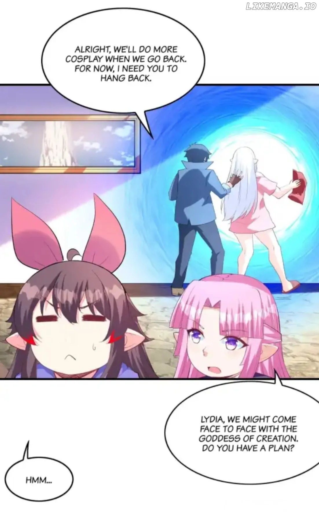 My Harem Is Entirely Female Demon Villains Chapter 124 - page 34