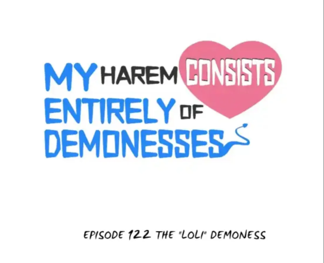 My Harem Is Entirely Female Demon Villains Chapter 122 - page 1