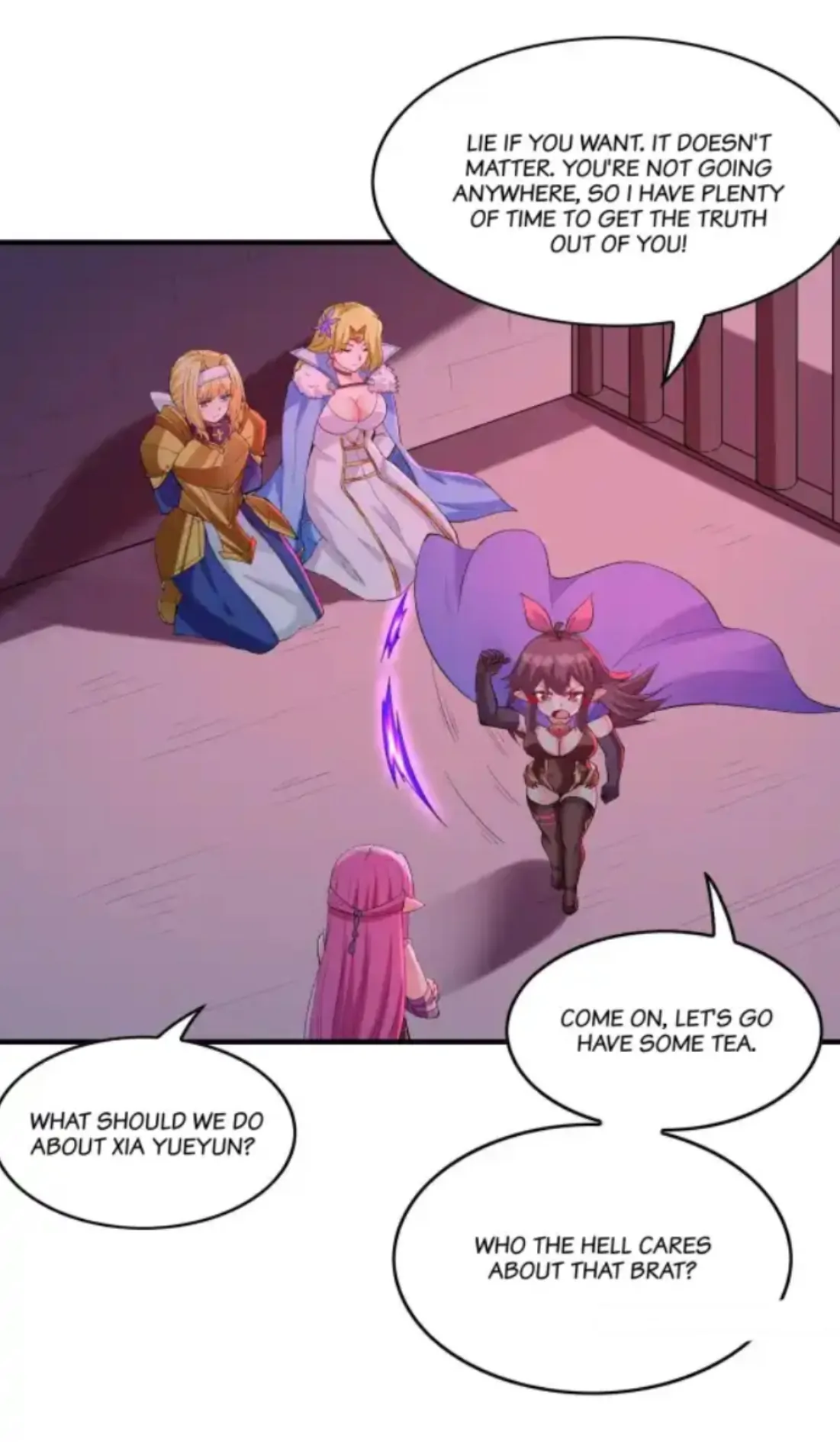My Harem Is Entirely Female Demon Villains Chapter 122 - page 20