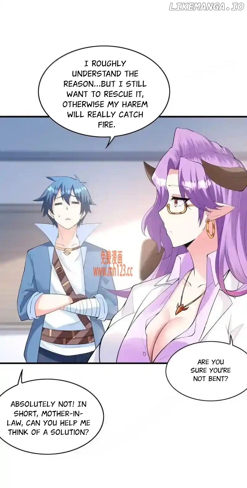 My Harem Is Entirely Female Demon Villains Chapter 187 - page 3