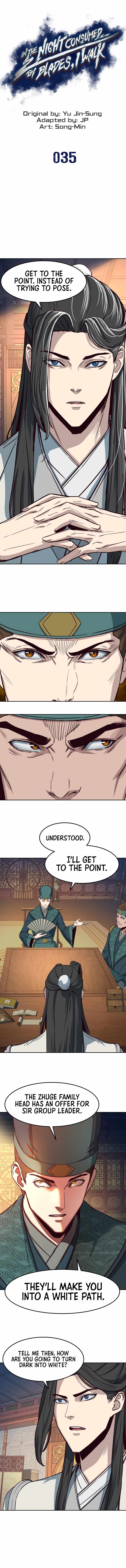 In the Night Consumed by Blades, I Walk chapter 35 - page 3