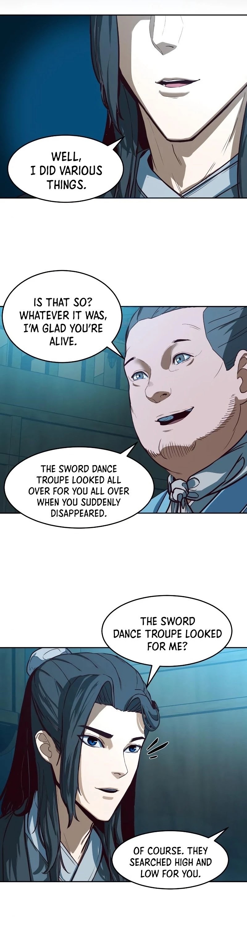 In the Night Consumed by Blades, I Walk chapter 2 - page 12