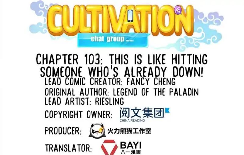 Cultivation Chat Group chapter 103 - page 1
