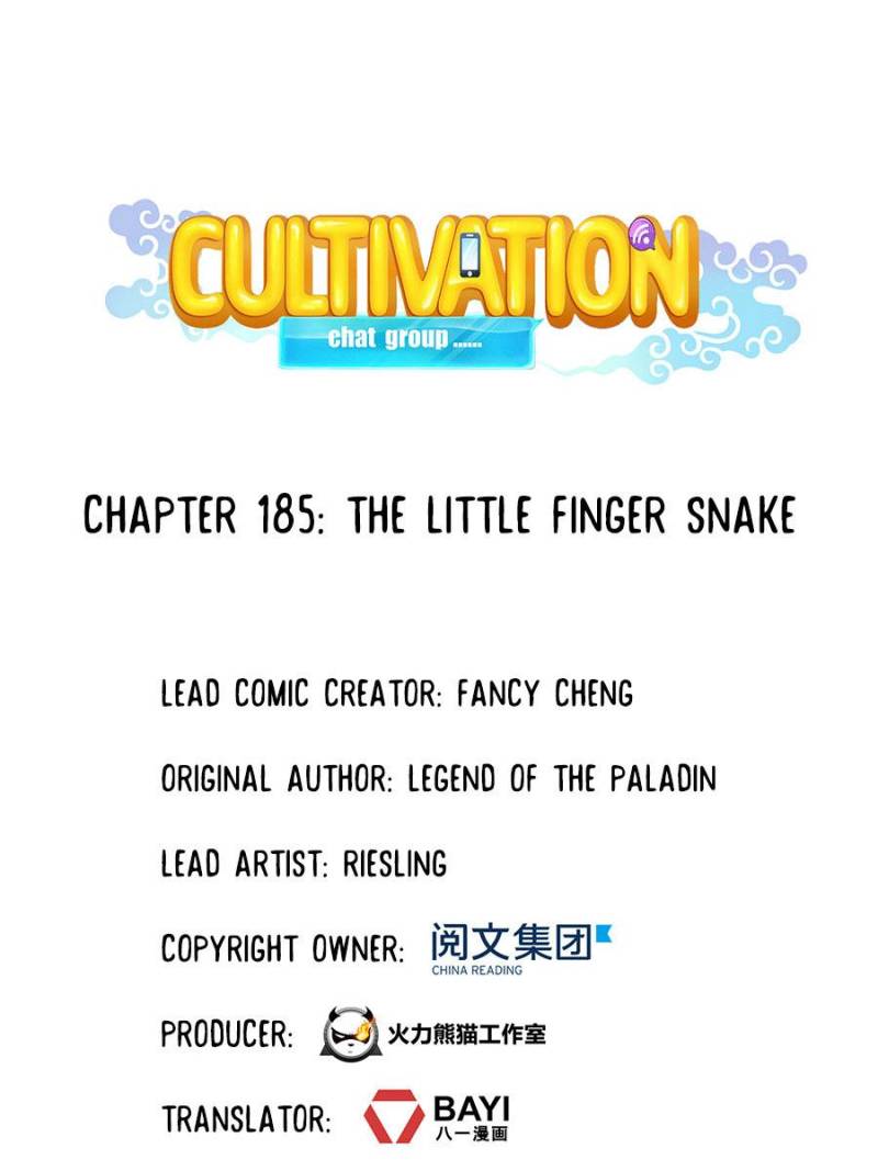 Cultivation Chat Group chapter 189 - page 1