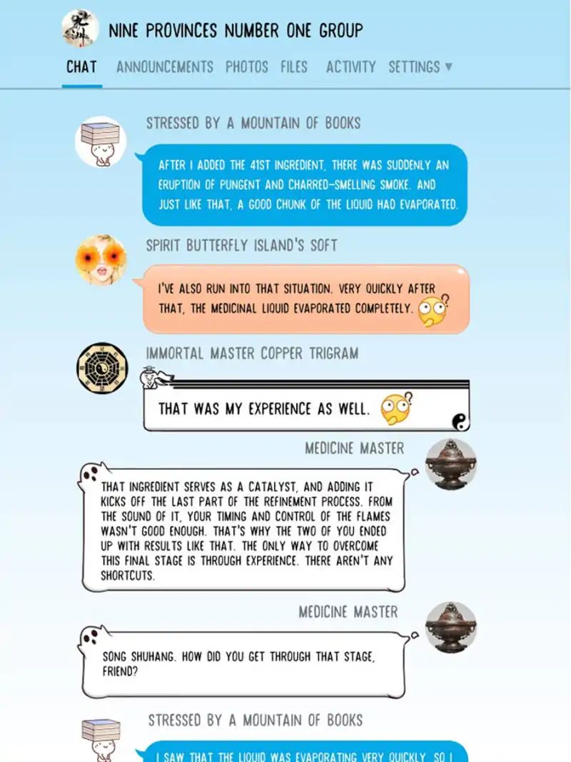 Cultivation Chat Group chapter 18 - page 1