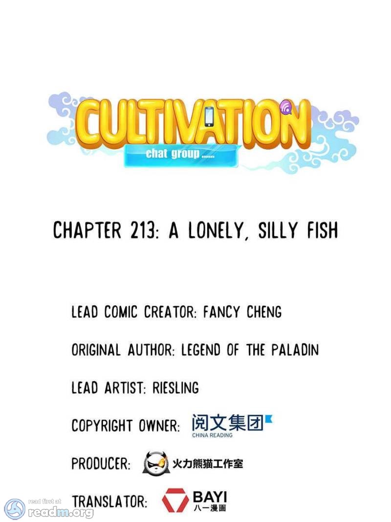 Cultivation Chat Group chapter 213 - page 1