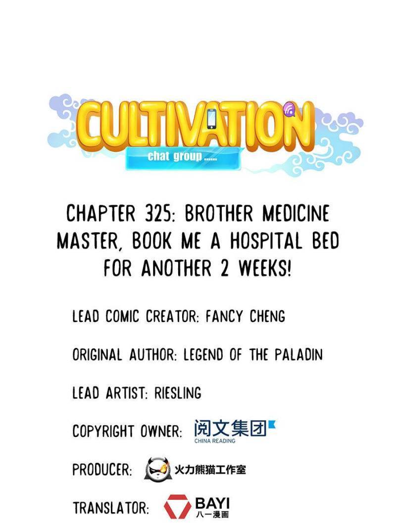 Cultivation Chat Group chapter 325 - page 1