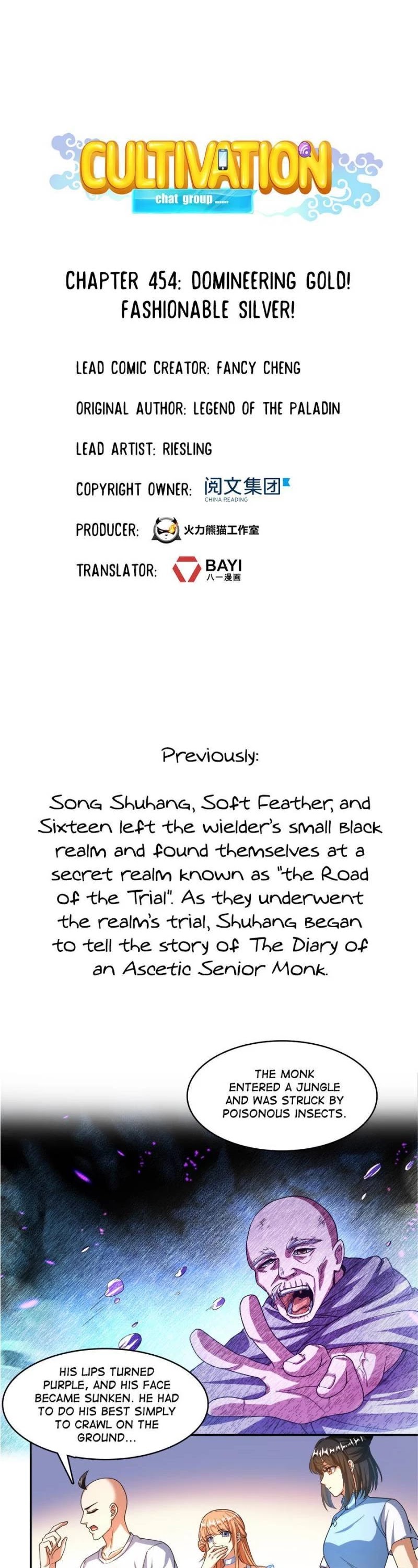 Cultivation Chat Group chapter 454 - page 1