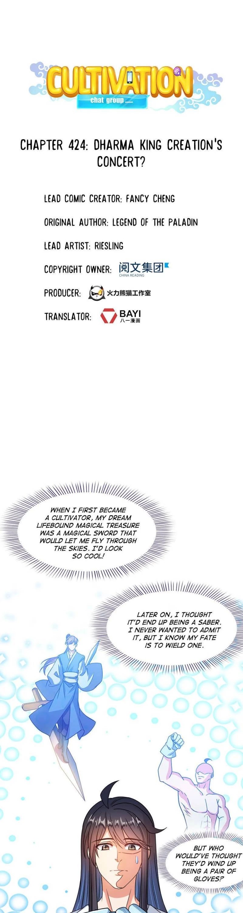 Cultivation Chat Group chapter 424 - page 1