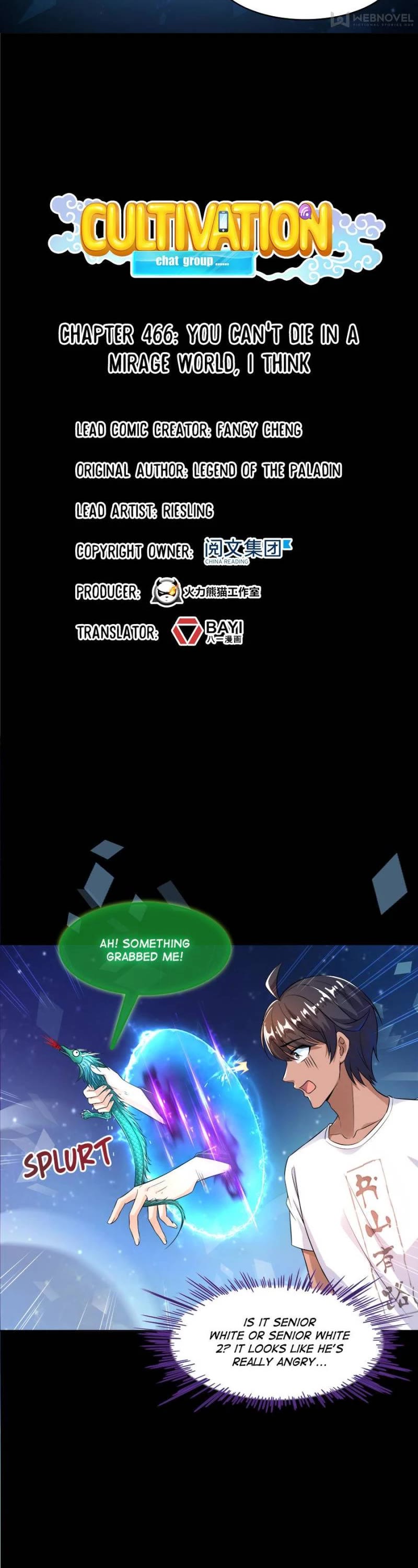 Cultivation Chat Group chapter 466 - page 6