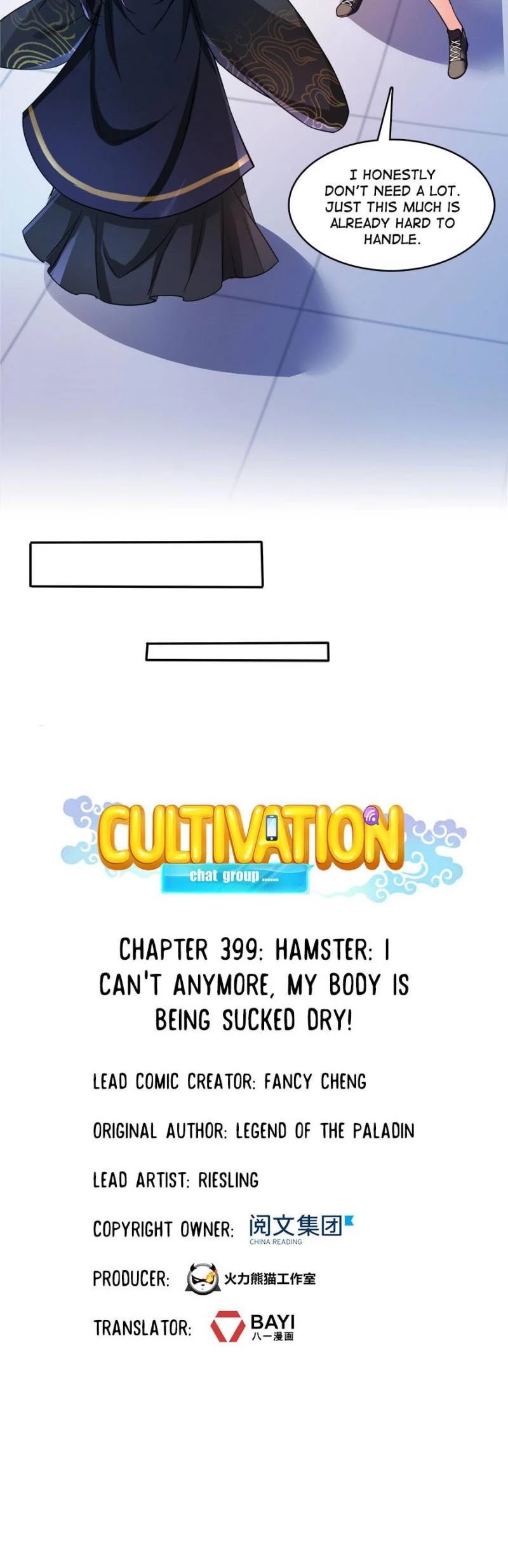 Cultivation Chat Group chapter 399 - page 3