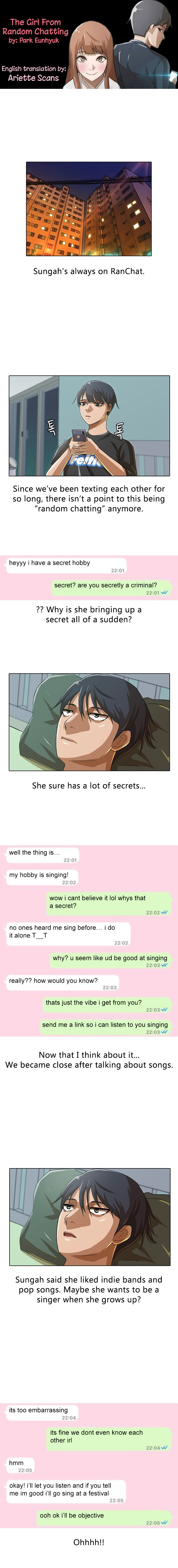 The Girl from Random Chatting chapter 28 - page 1