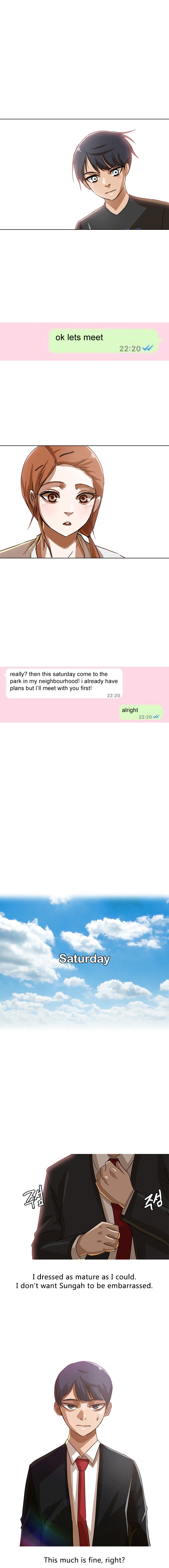 The Girl from Random Chatting chapter 28 - page 10