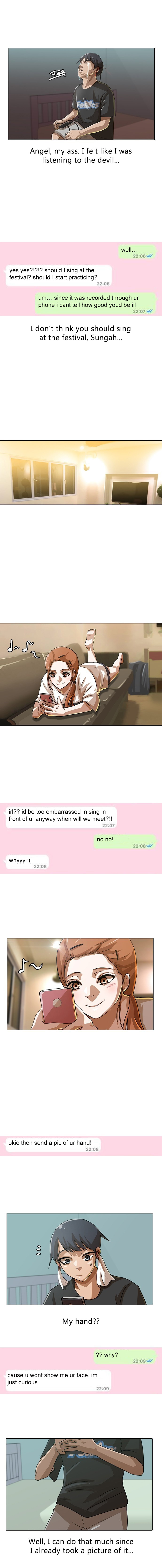 The Girl from Random Chatting chapter 28 - page 3