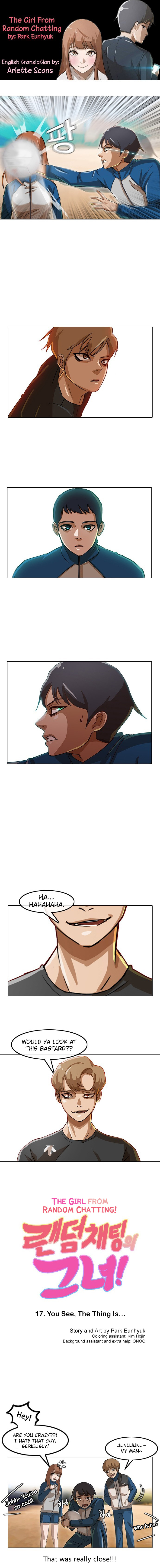 The Girl from Random Chatting chapter 17 - page 1