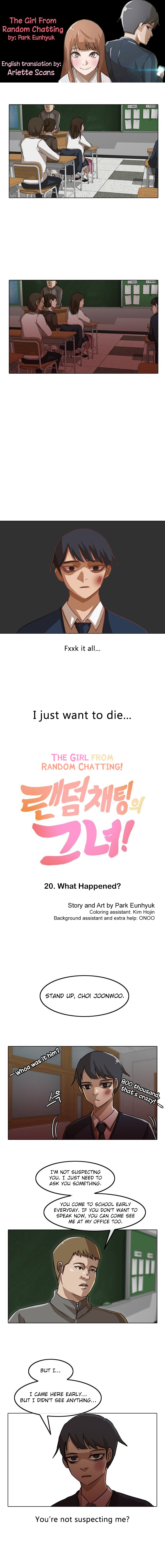 The Girl from Random Chatting chapter 20 - page 1