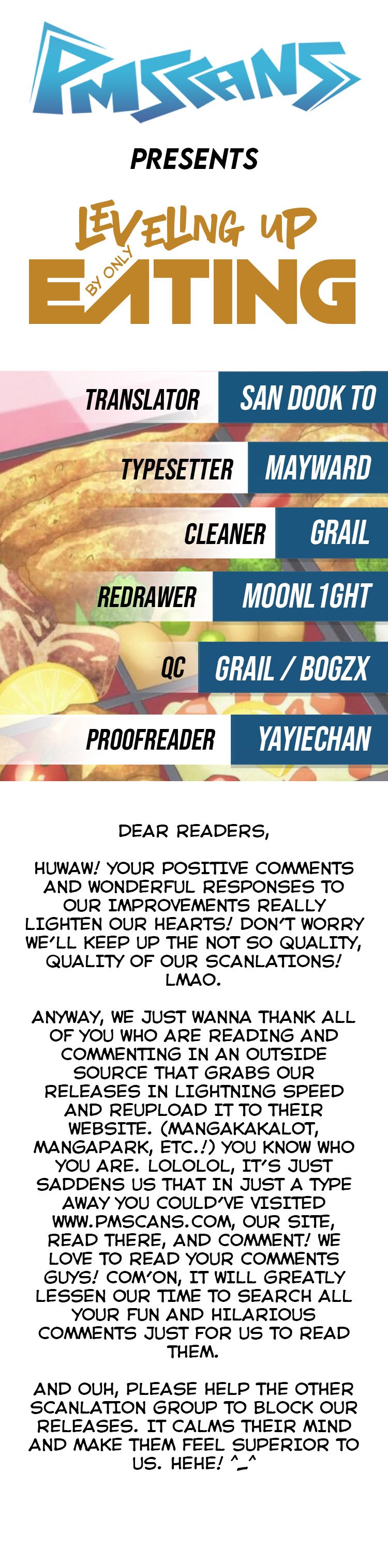 Leveling Up, By Only Eating! chapter 22 - page 1