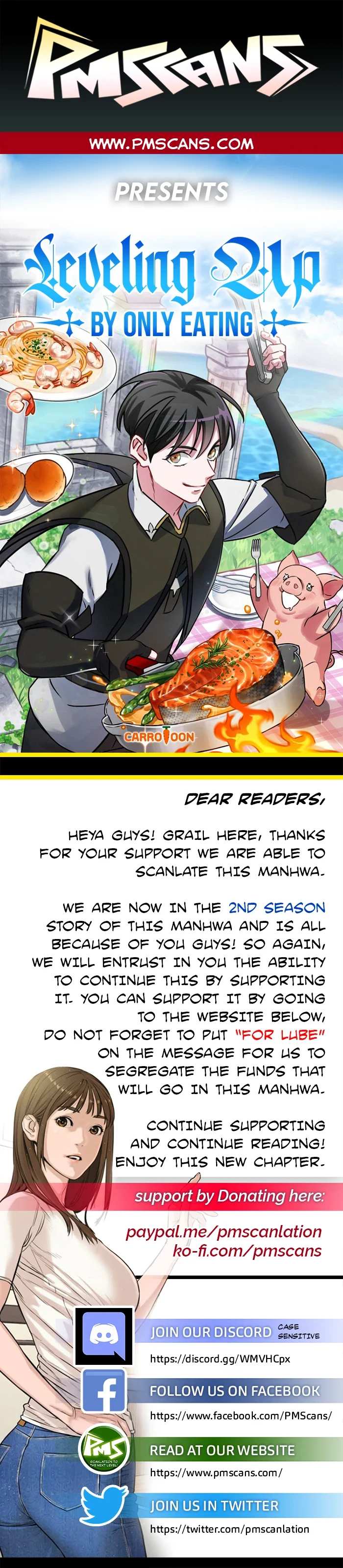 Leveling Up, By Only Eating! chapter 88 - page 1