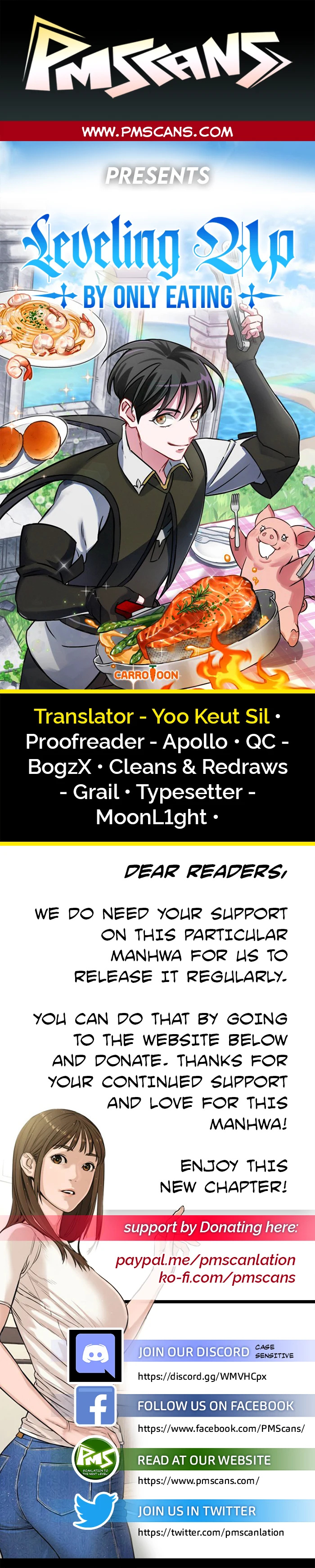 Leveling Up, By Only Eating! chapter 78 - page 1