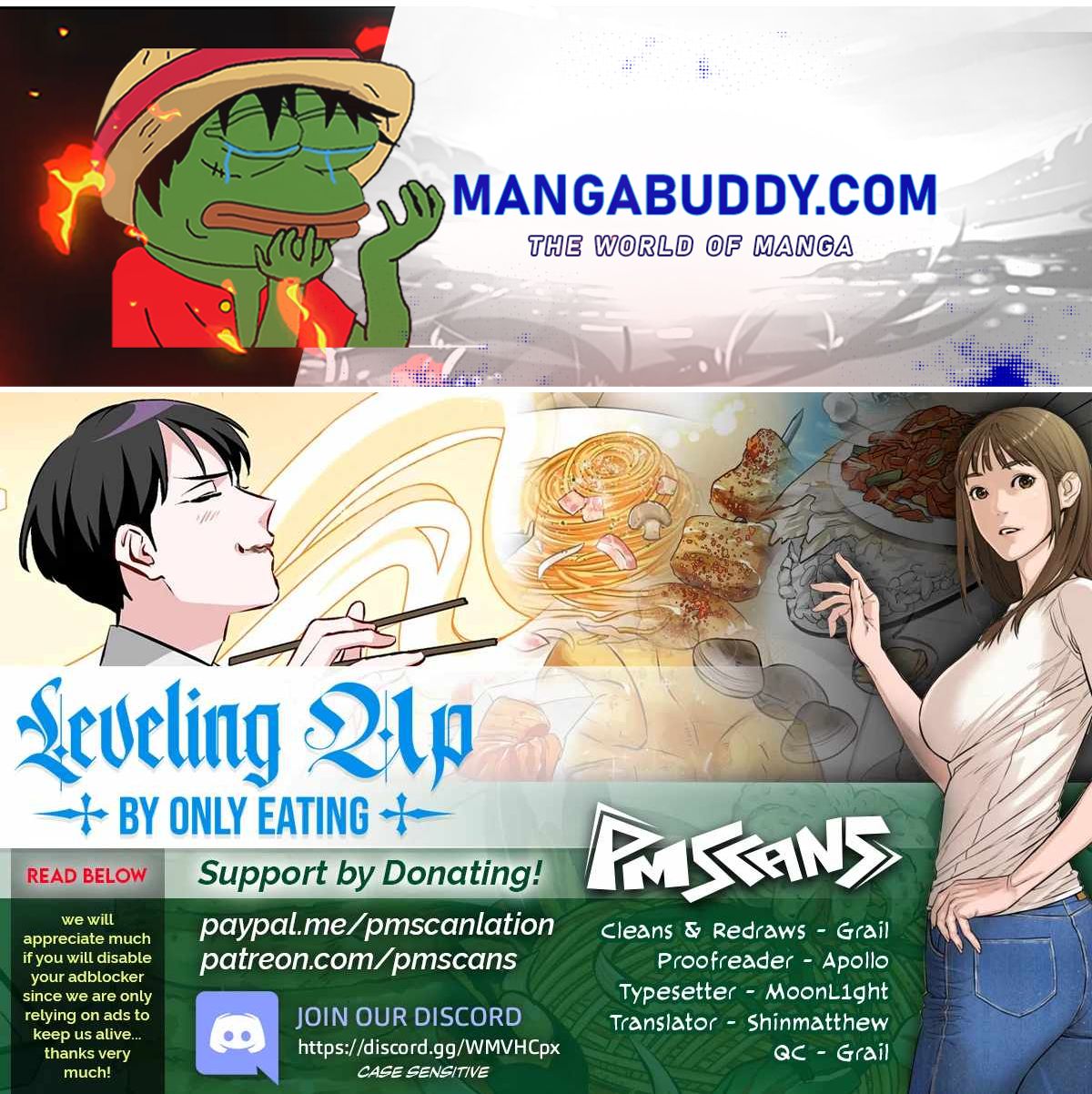 Leveling Up, By Only Eating! chapter 99 - page 1