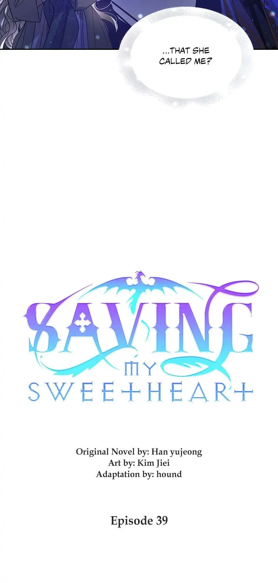 Saving My Sweetheart Chapter 39 - page 8